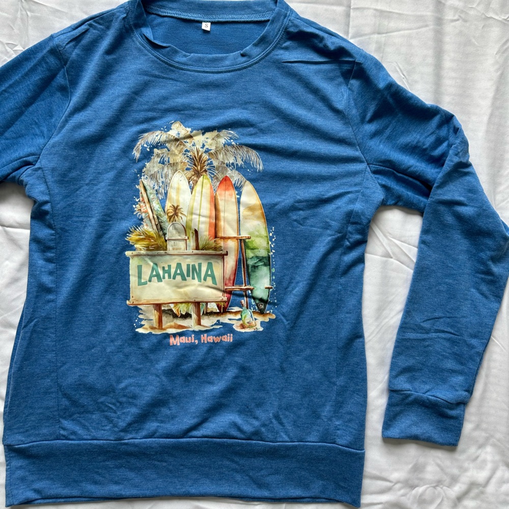 Maui Hawaii long sleeve top